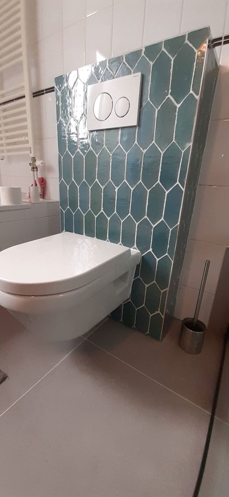 Platta Bleu Marine Art Deco