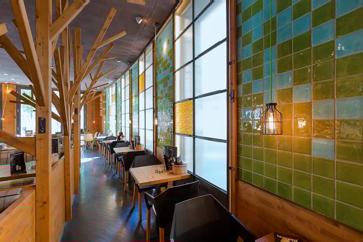 Azulejos Verde T-4