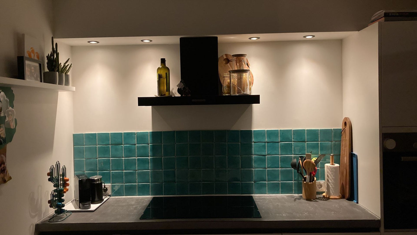 Azulejos Verde Azulado