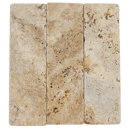Brick Yellow Travertine