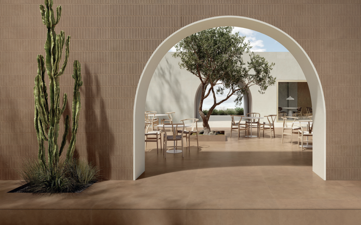 Lands Terracotta Stripes