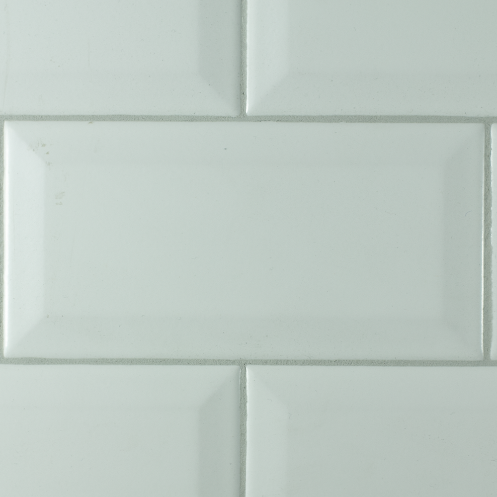 SAM Metro Biselado Blanco Mate