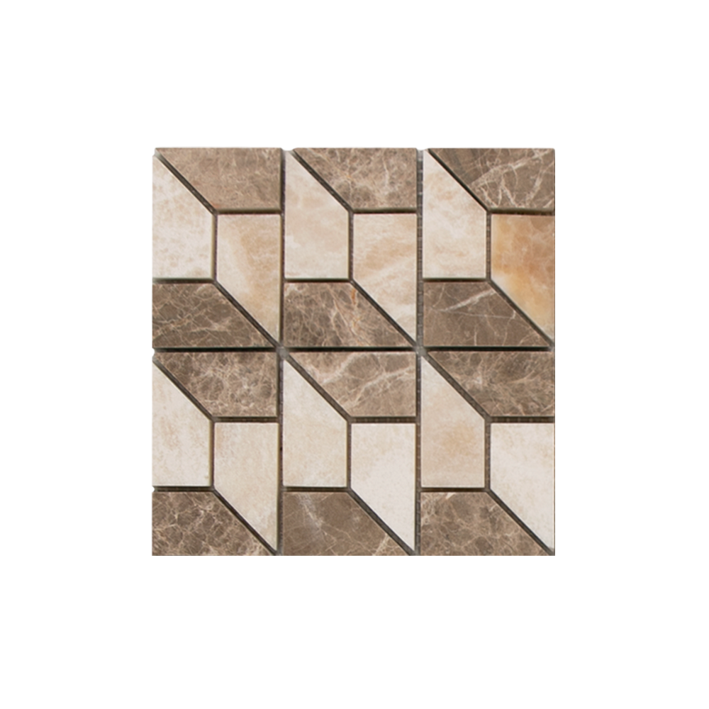 MINI SAM Mosaic 3D Cream Dark