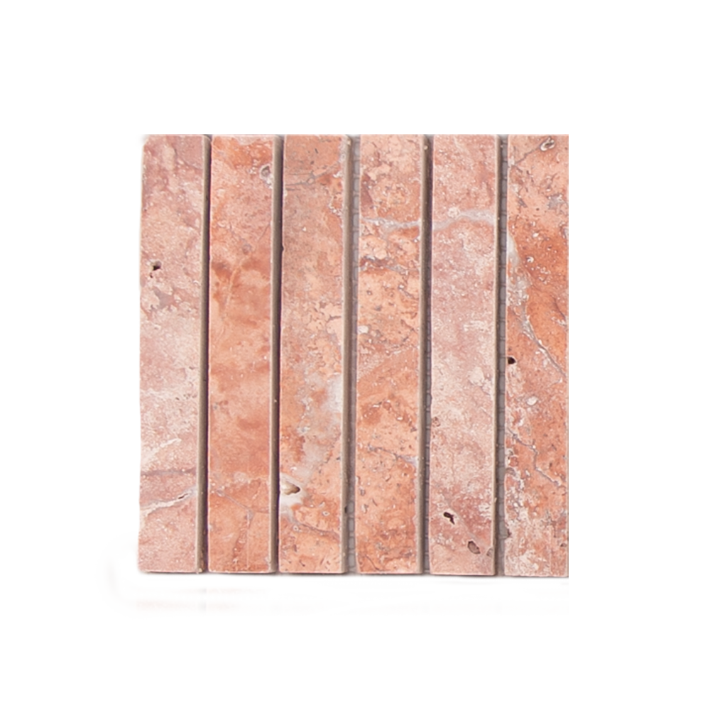 MINI SAM Mosaic KitKat Red Travertine
