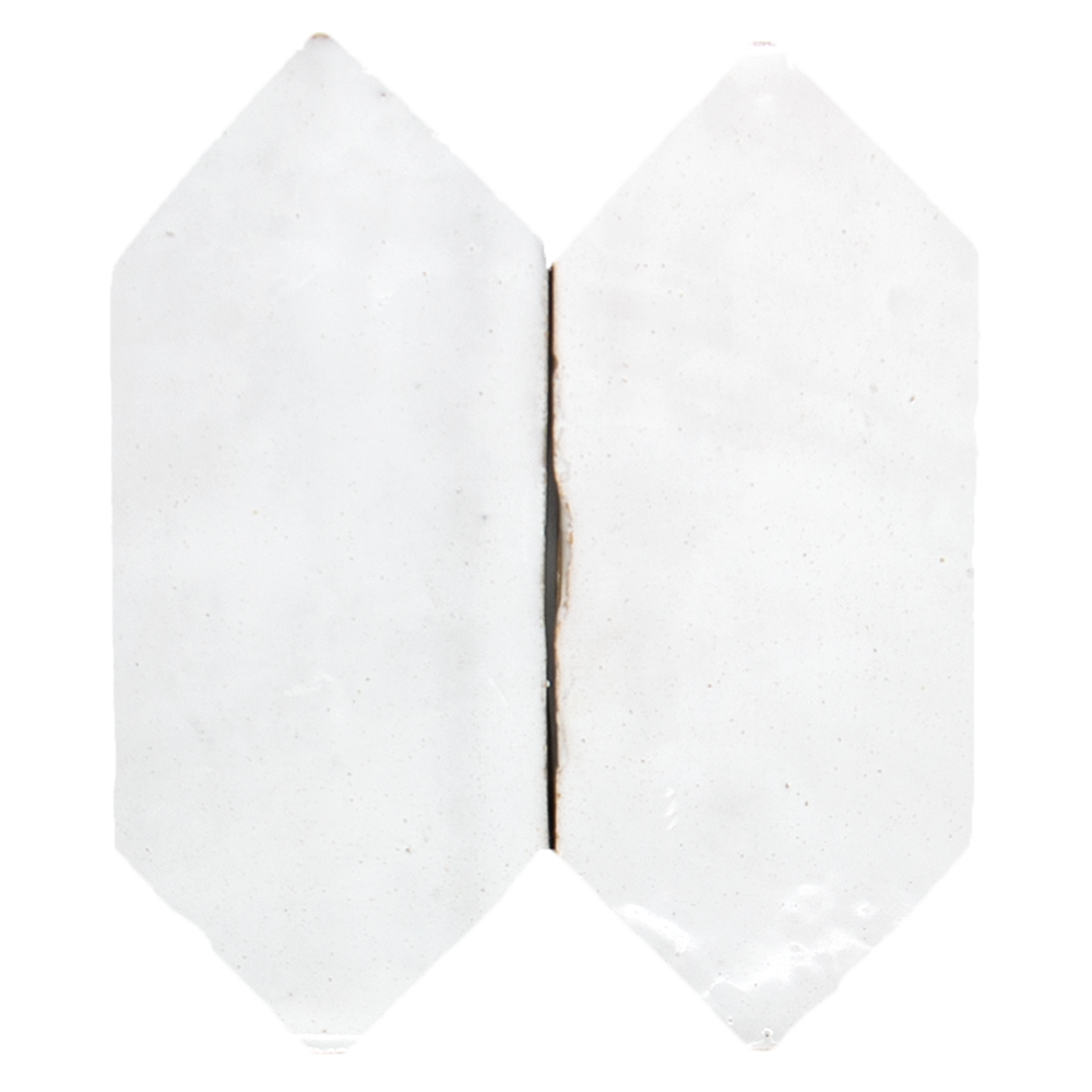 Platta Neige Blanc Art Deco