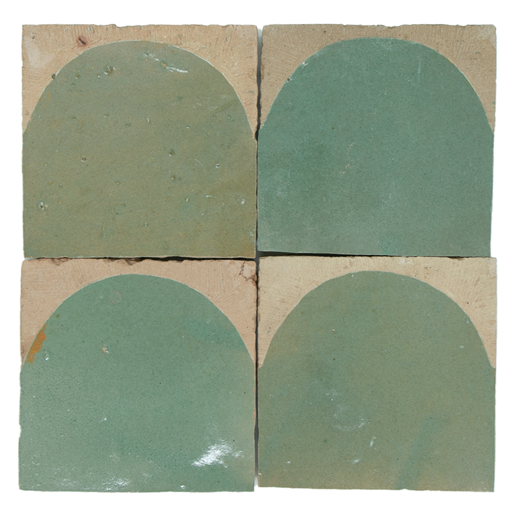 SAM Zellige Luna Vert Gris