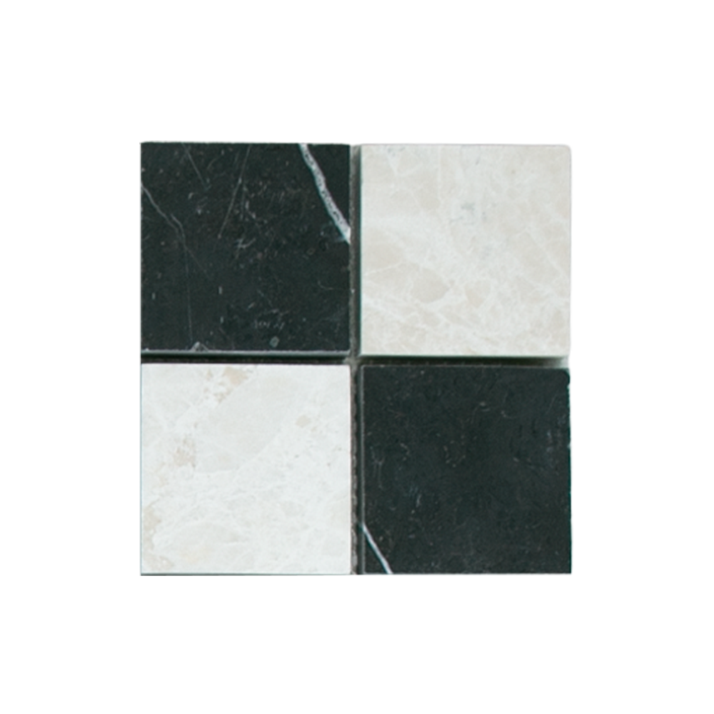 MINI SAM Mosaic Square Bottocino - Toros Black
