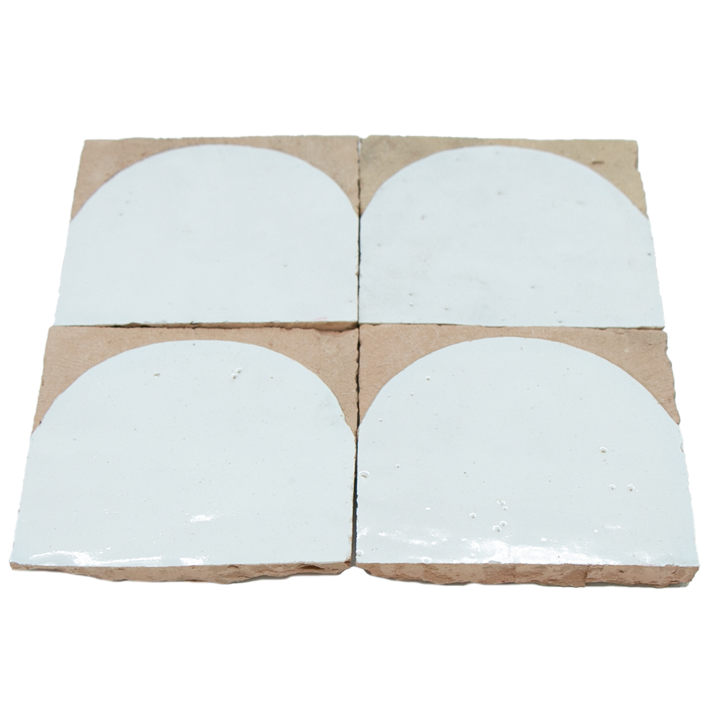 Zellige Luna Neige Blanc