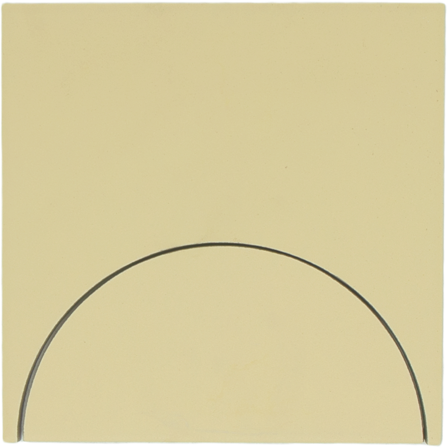 Puzzle Insert Custard Matt