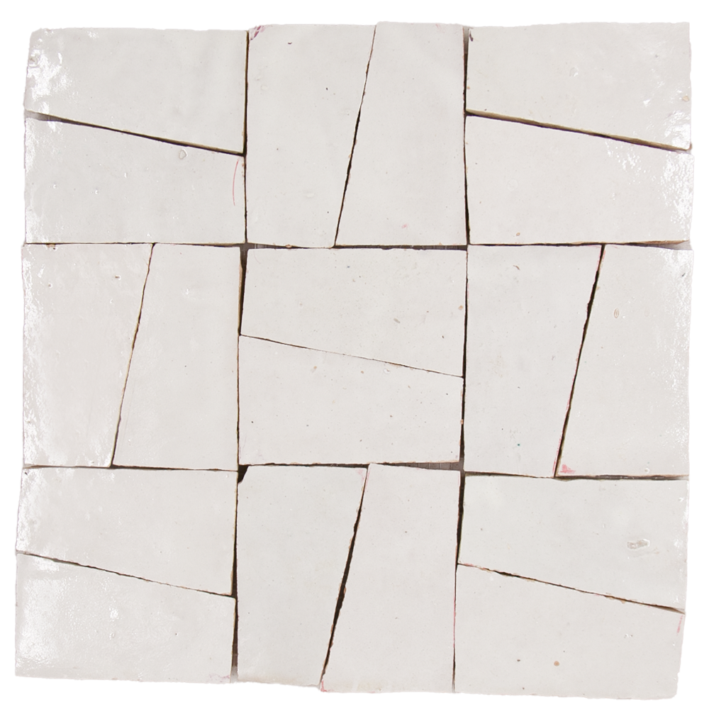 Zellige Blanc Oblique