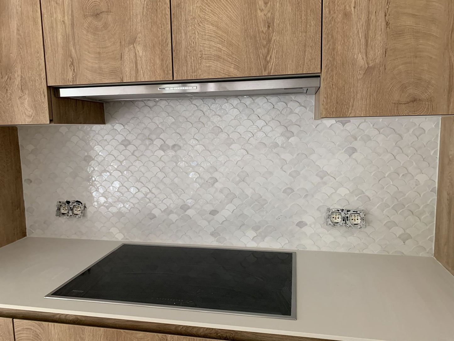 Zellige Blanc Poisson Echelles