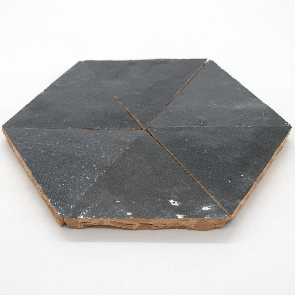Zellige Charcoal Triangle