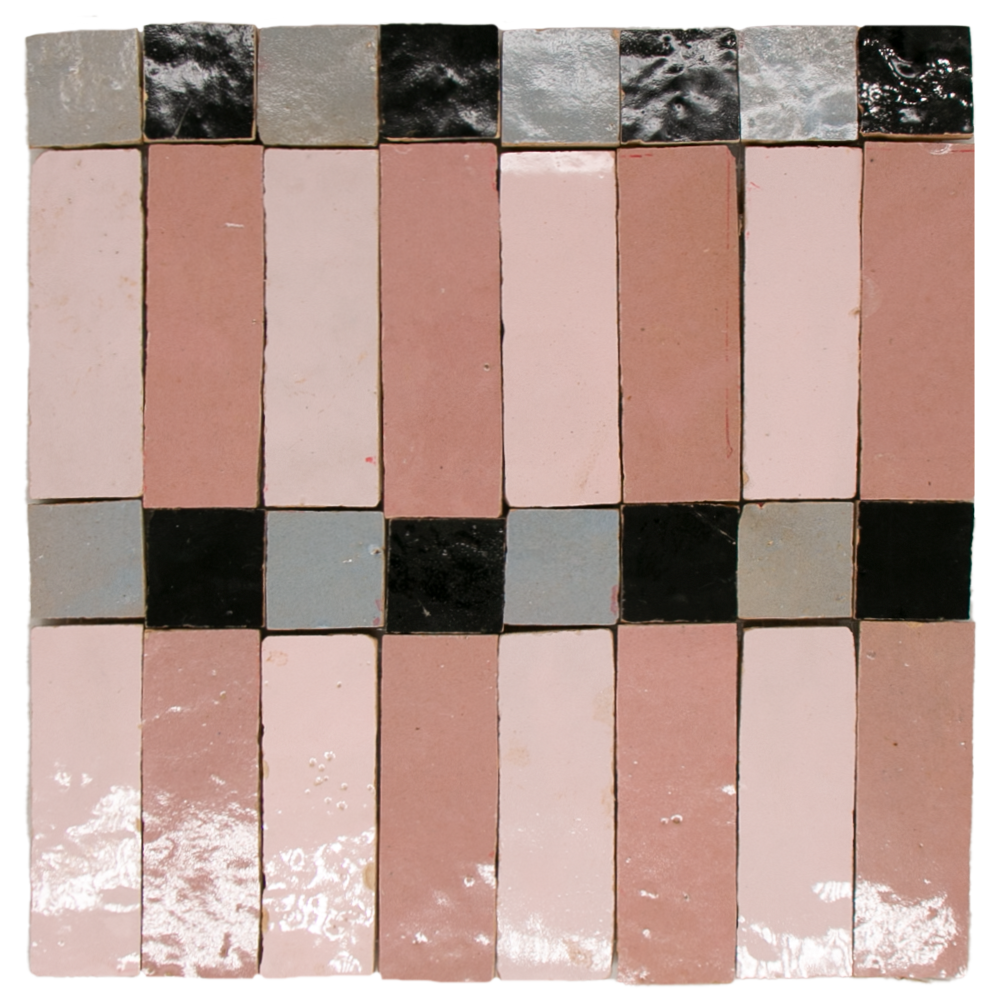 SAM Zellige Metropole Rose Rose