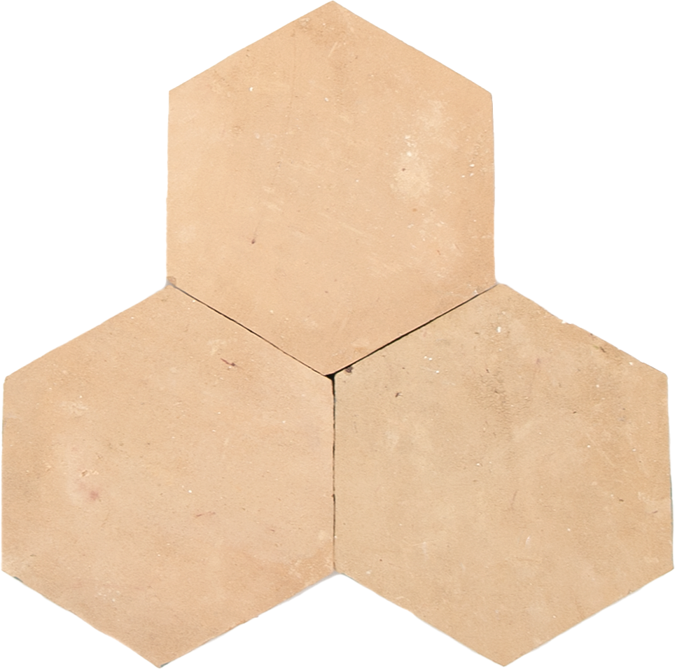 Zellige Naturel Hexagone