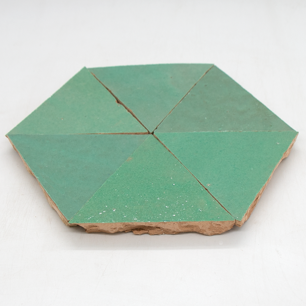 SAM Zellige Turquoise Triangle