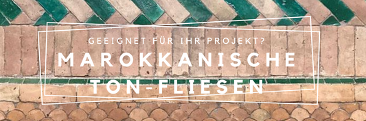 Geeignet für Ihr Projekt? Marokkanische Ton-Fliese