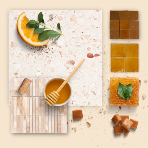 Zellige Caramel