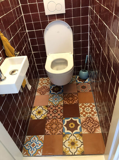 Zellige Aubergine Clair