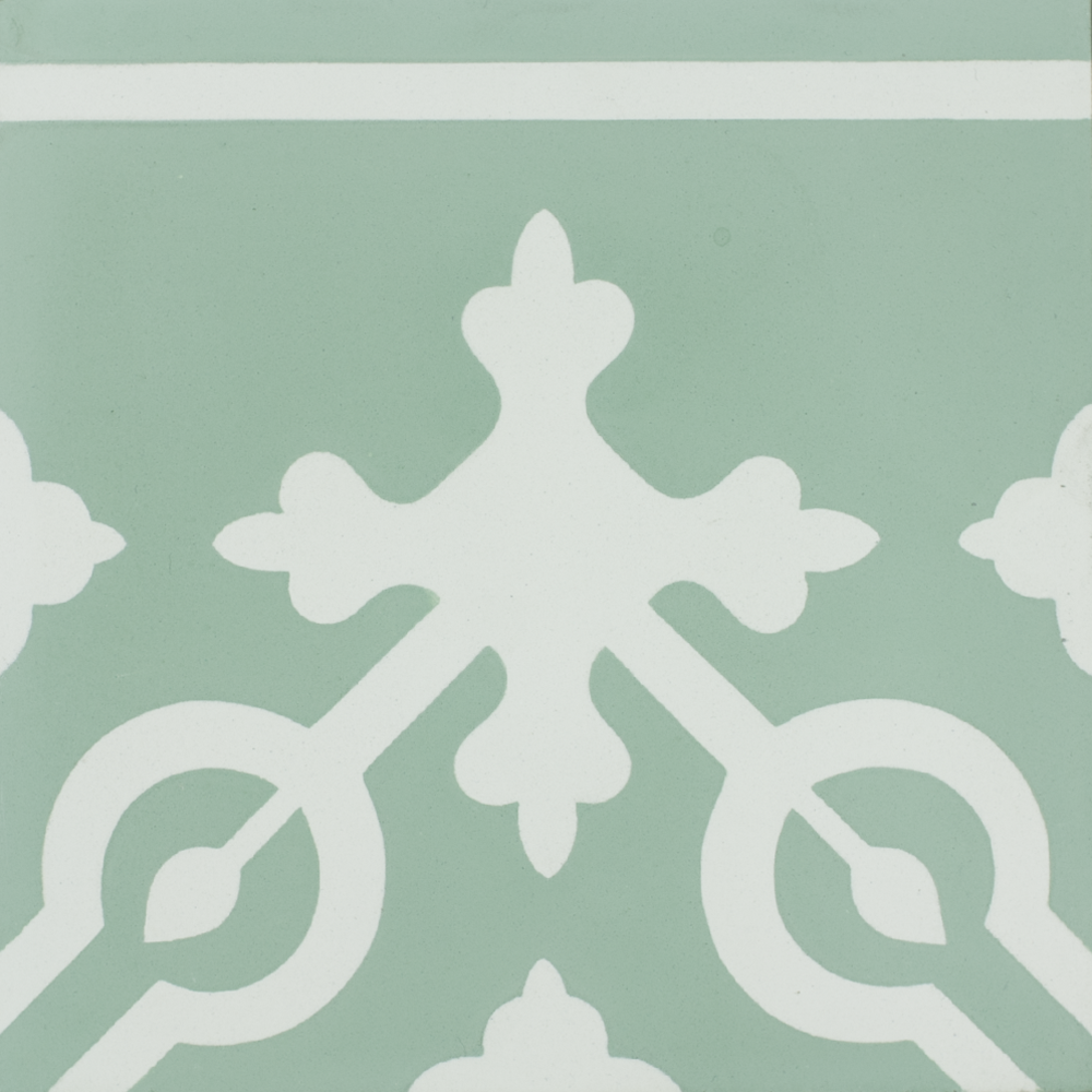 Azule 09 Olive Border