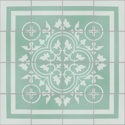 Azule 27 Olive Border L