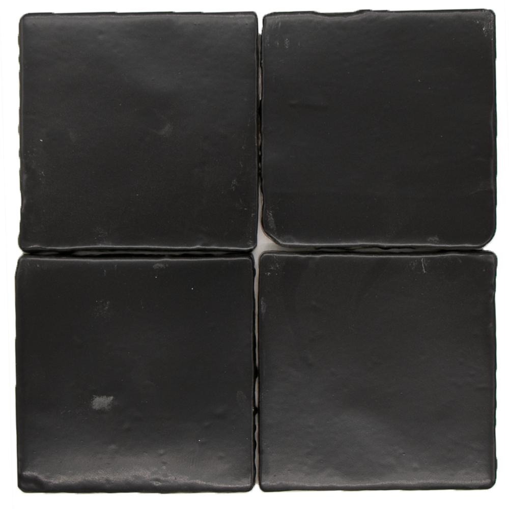 Azulejos Mate Negro