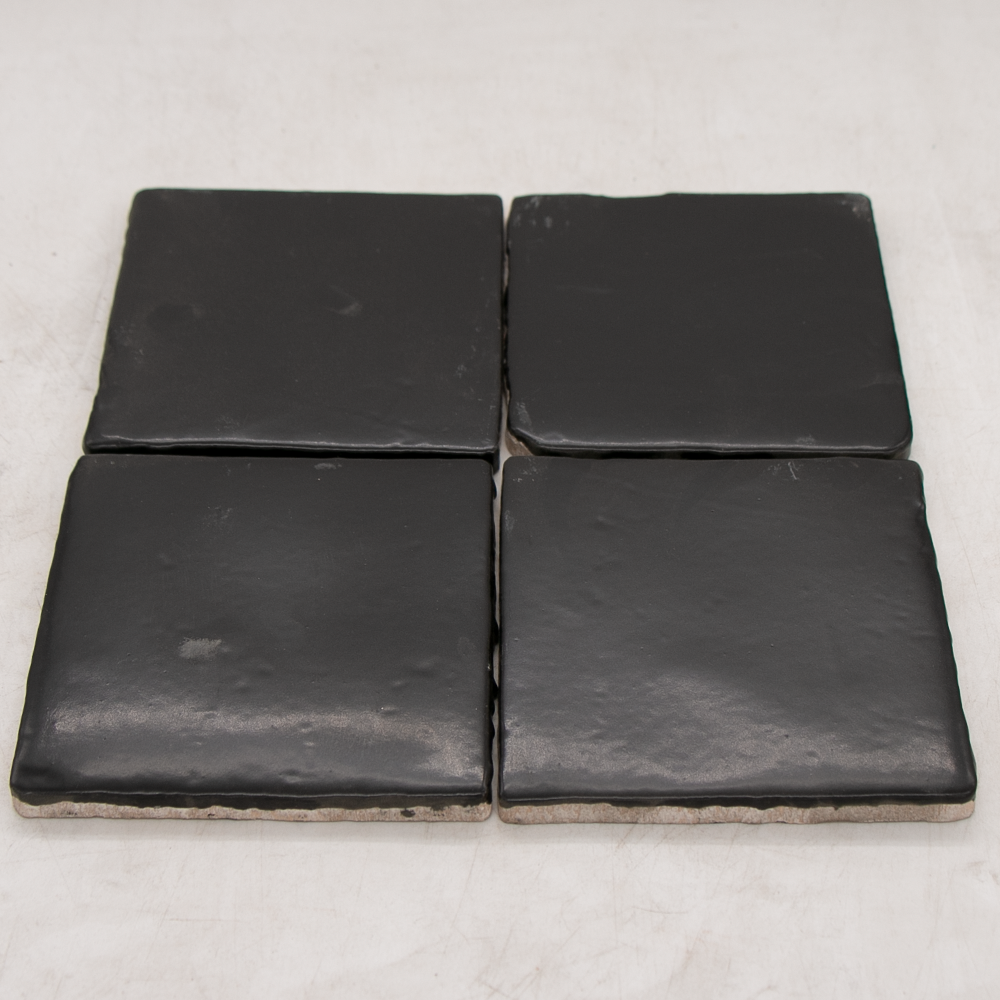 Azulejos Mate Negro