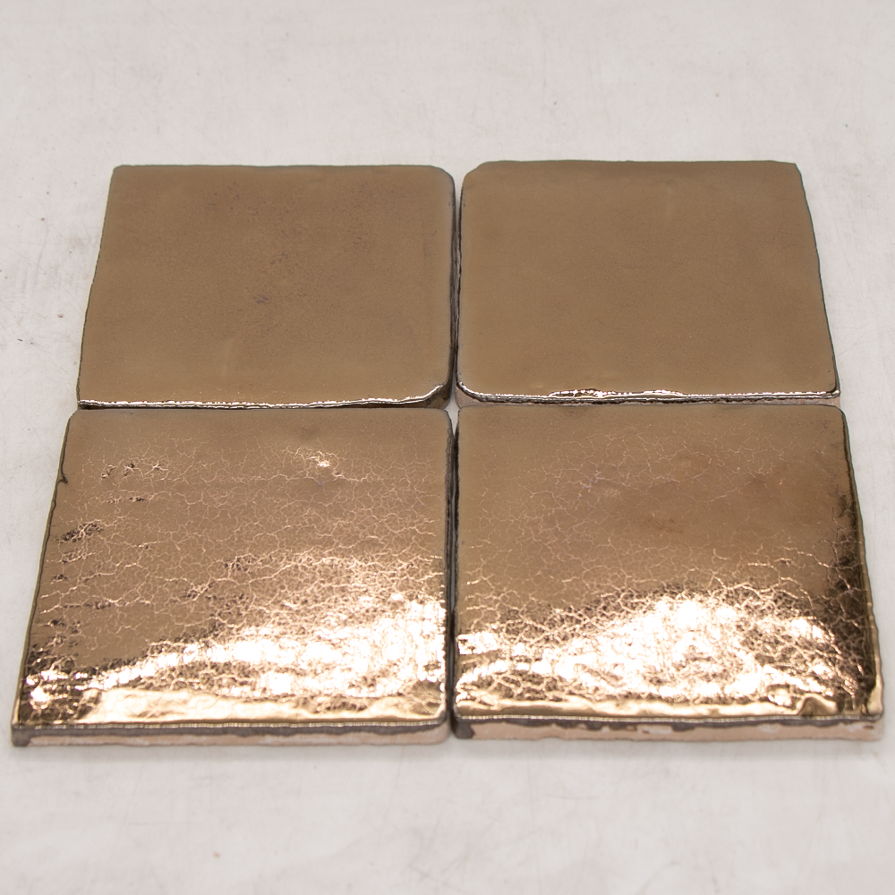 SAM Azulejos Metalizado Gold