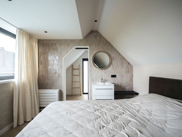 Platta Ecru Art Deco