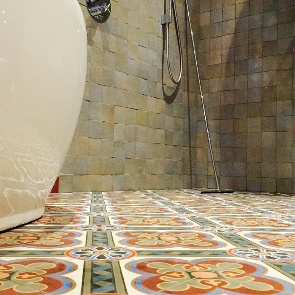 Zellige Bleu Lumiere