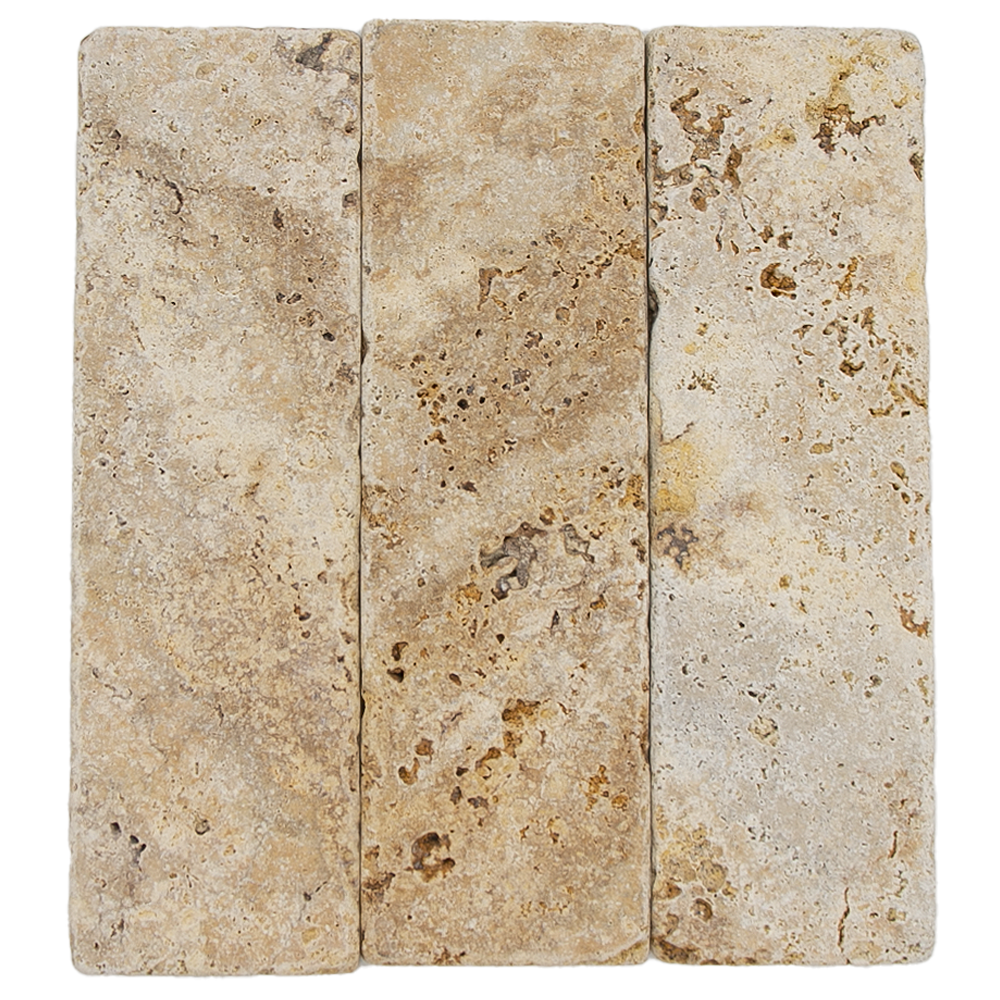 Brick Yellow Travertine