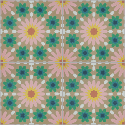 Flower Taupe