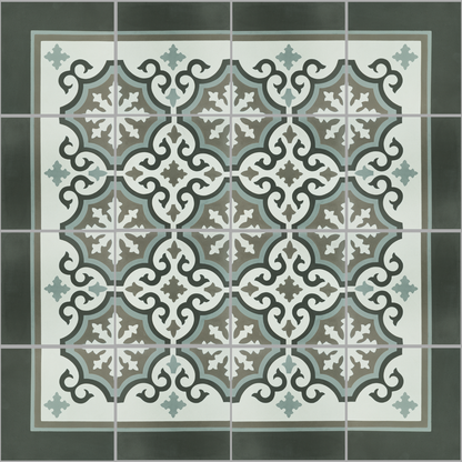 Gris 18 Border