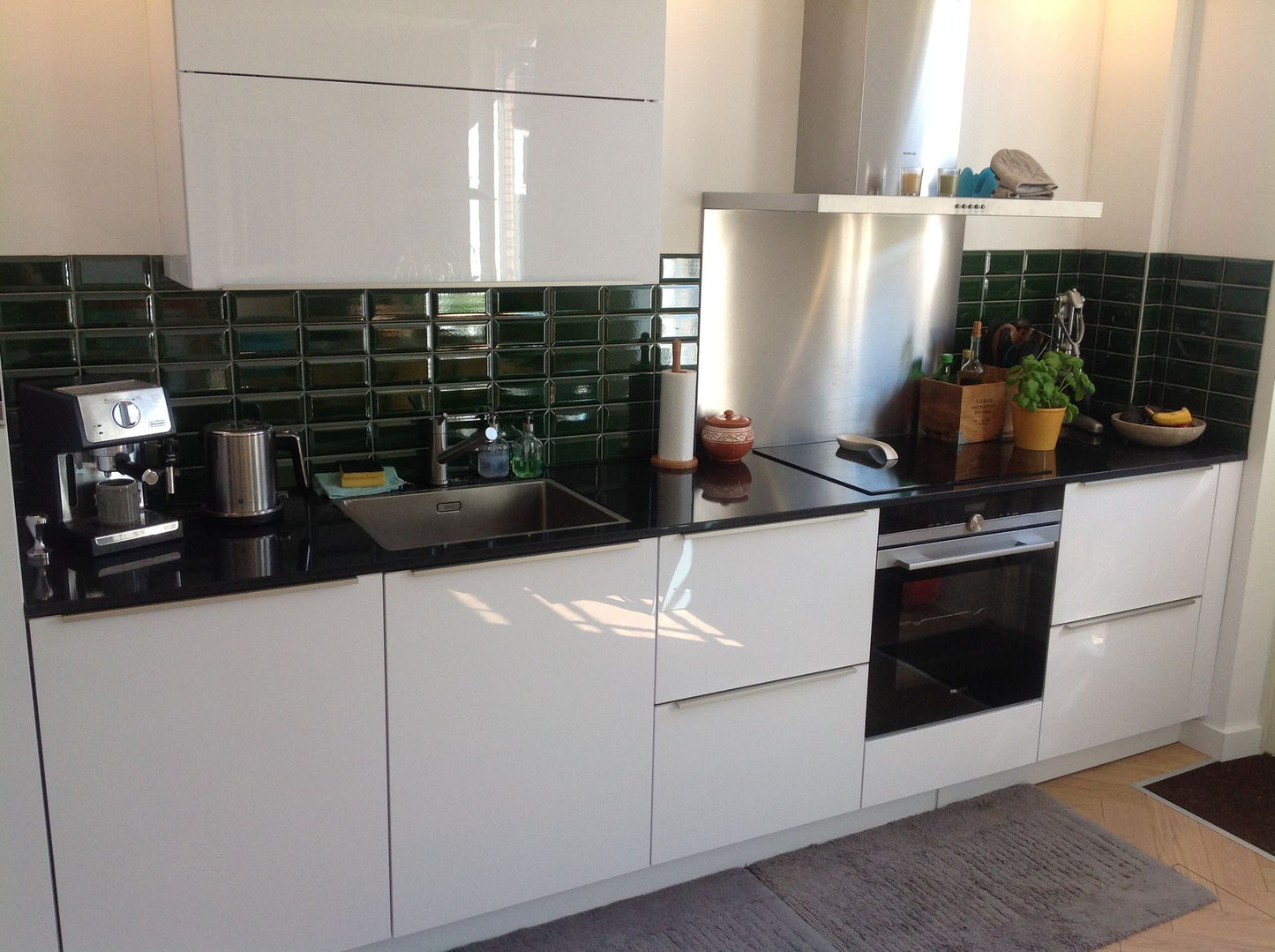 Metro Biselado Verde Cobre