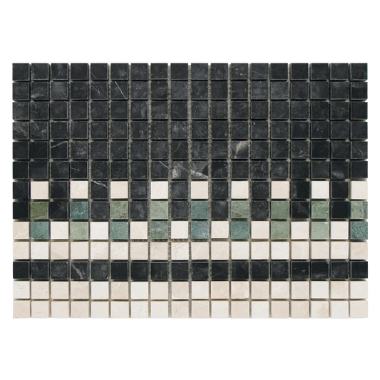 SAM Mosaic Border Block Pattern Bottocino
