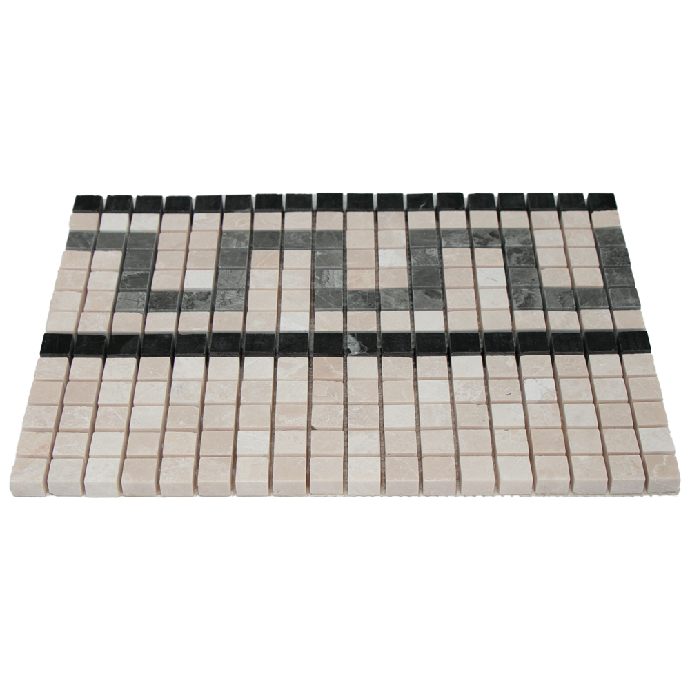 Mosaic Border Half Pattern Bottocino
