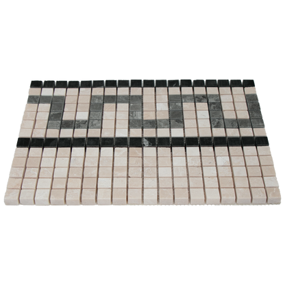 Mosaic Border Half Pattern Bottocino