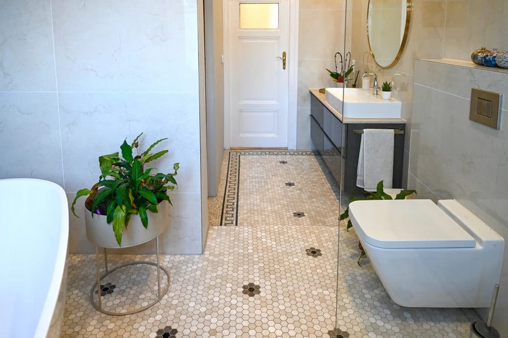 Mosaic Border Half Pattern Bottocino