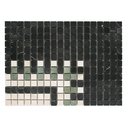 Mosaic Corner Block Pattern Bottocino