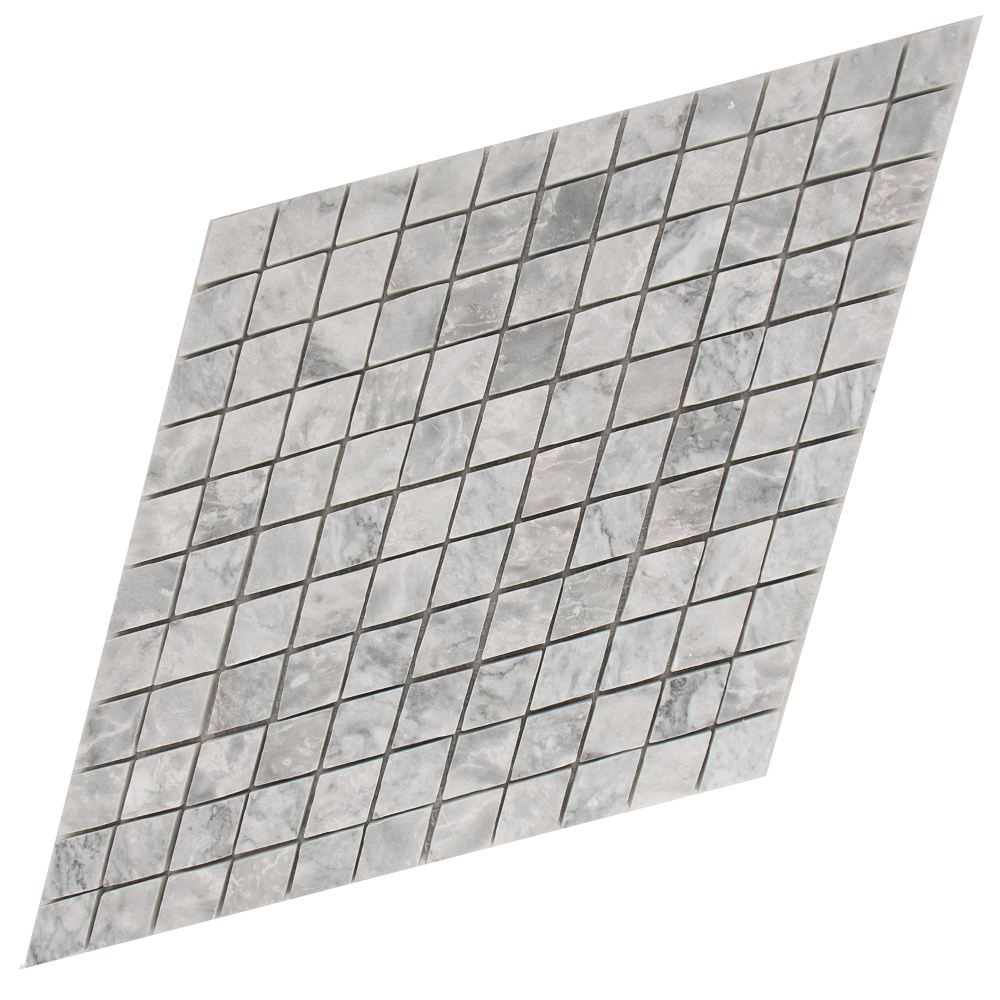 Mosaic Diamond Silver Shadow Grey