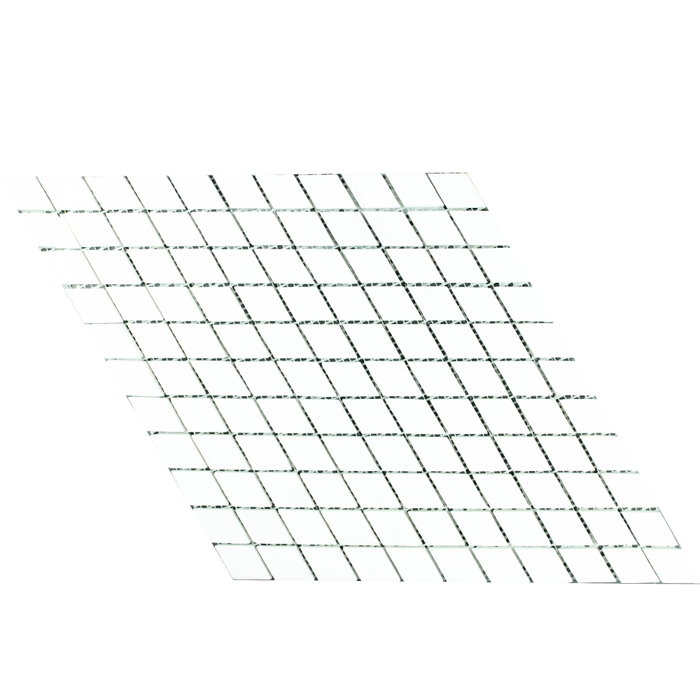 SAM Mosaic Diamond Dolomit White