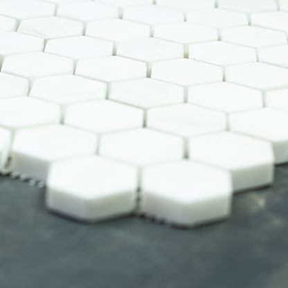 Mosaic Hexagon Plain Dolomit