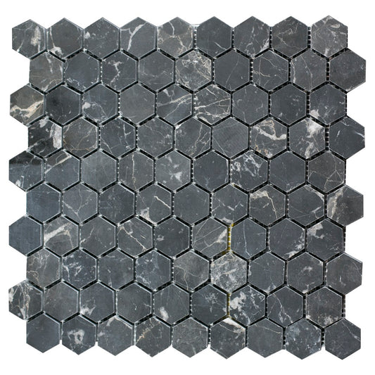 SAM Mosaic Hexagon Plain Toros Black