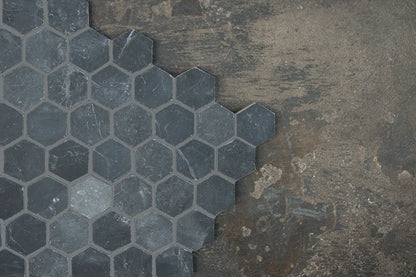 Mosaic Hexagon Plain Toros Black
