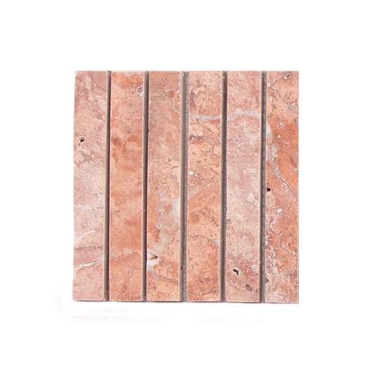 MINI SAM Mosaic KitKat Red Travertine