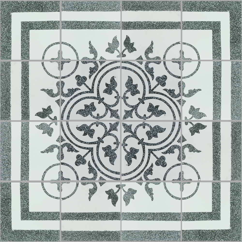 Negra 12 Granito Border L