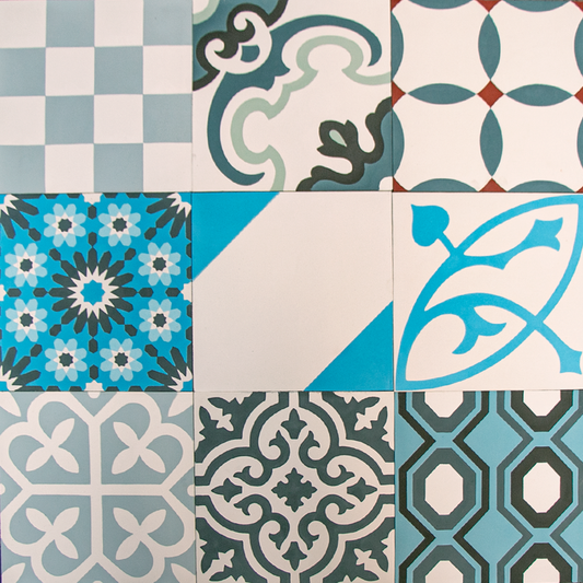 Patchwork Blue 