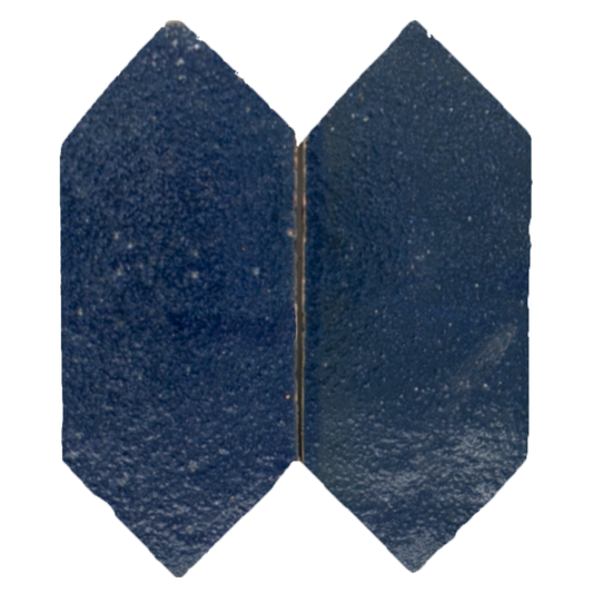 Platta Bleu Foncee Art Deco