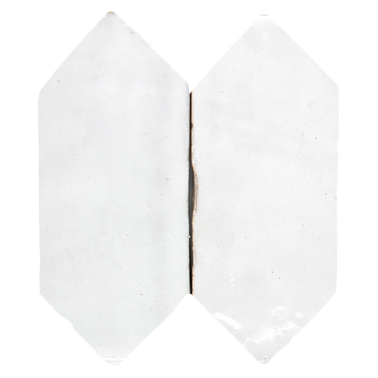 SAM Platta Neige Blanc Art Deco