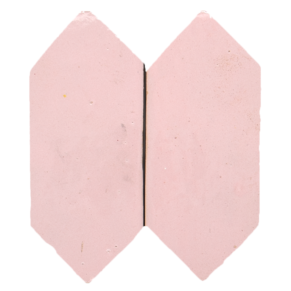 SAM Platta Pastel Rose Art Deco