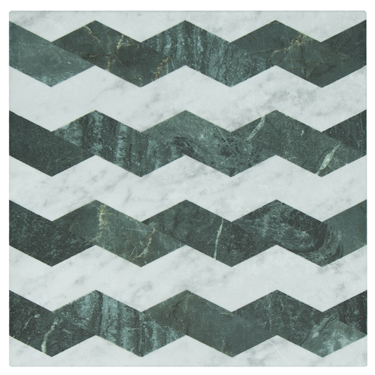 Wufto Zigzag White Green